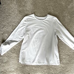 Denim & Co. long sleeve crew neck T-shirt